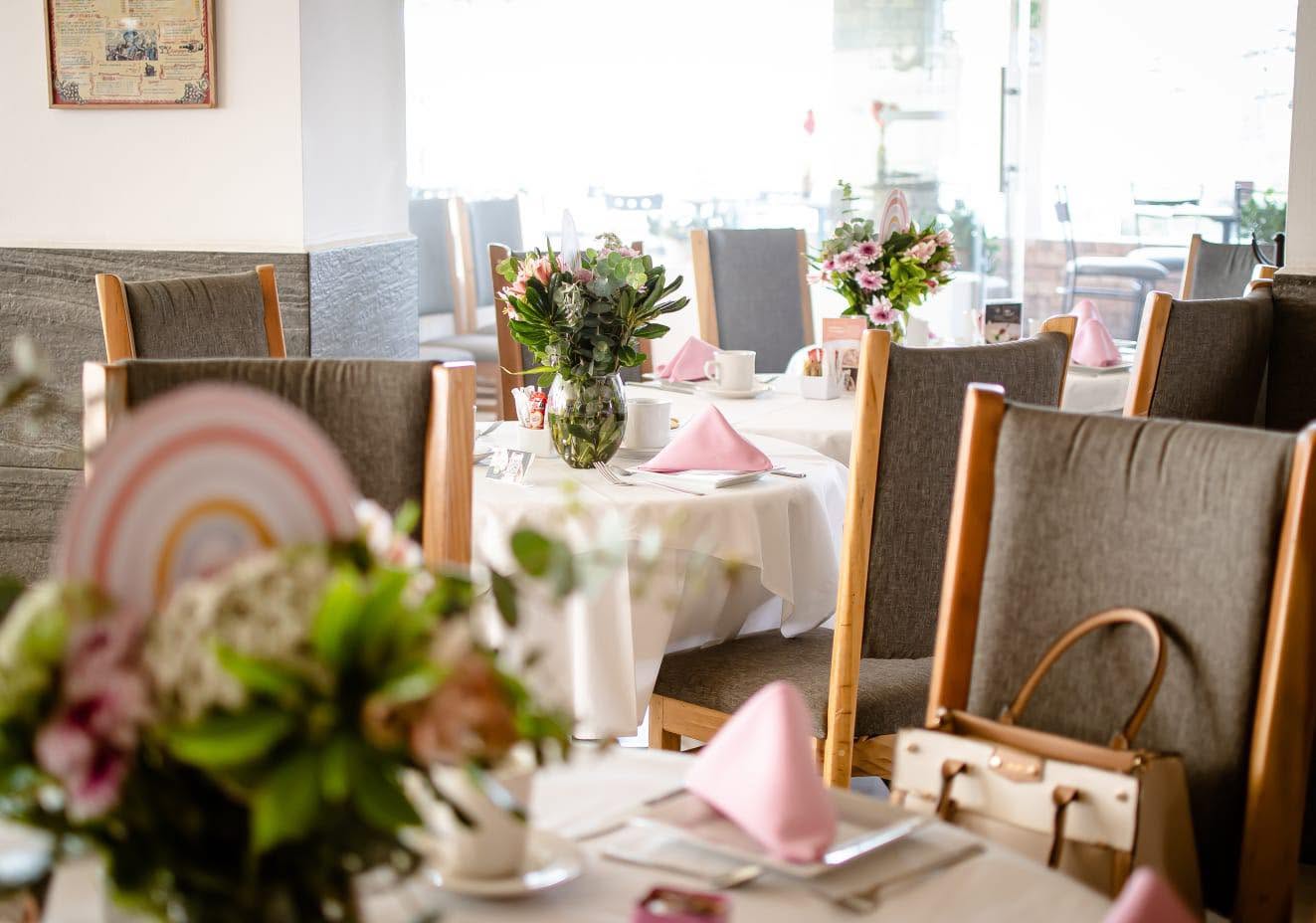 Mesa decorada para eventos